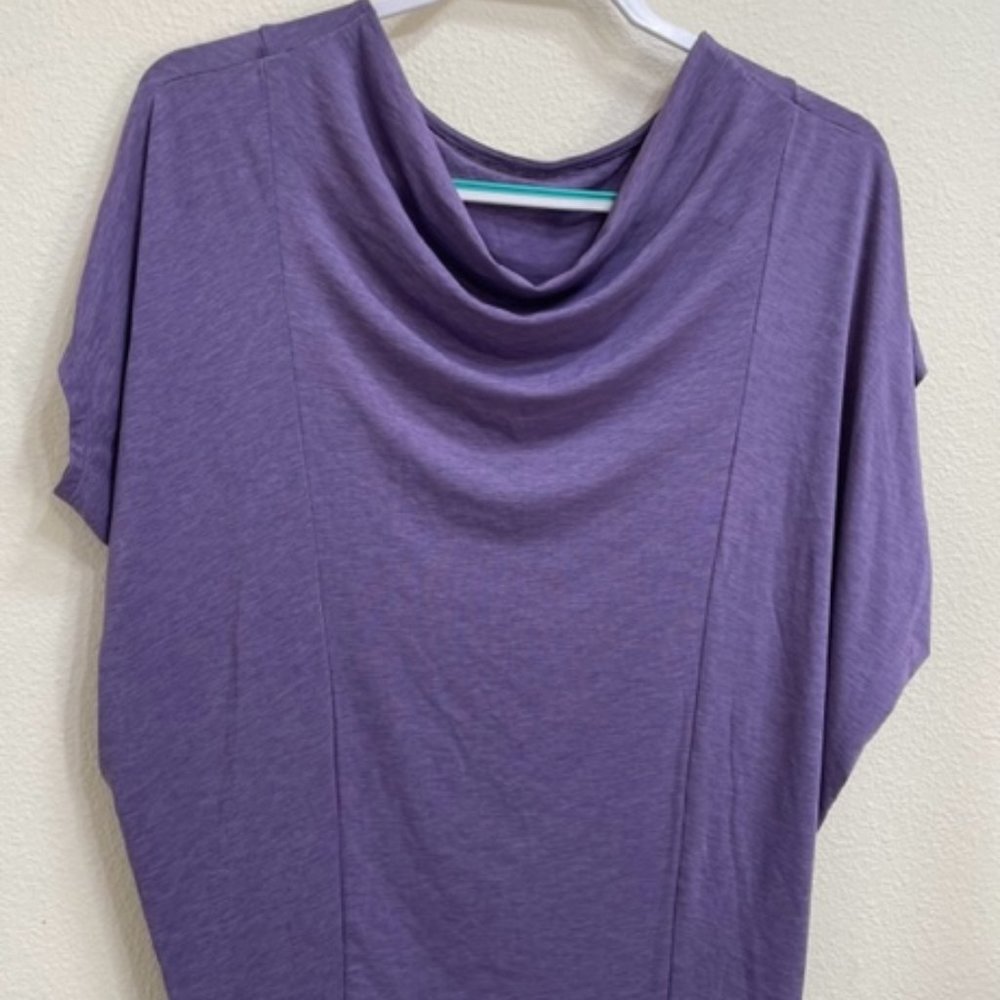 Lucy S Tunic Soft Raglan Sleeve Perfect Condition Drape Neck Light packable